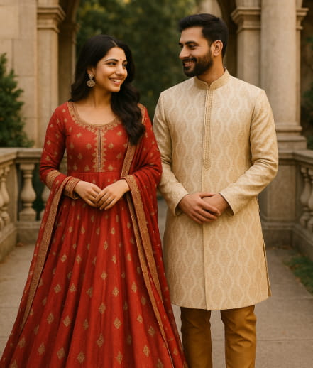 Anarkali Suits With Traditional Kurtas